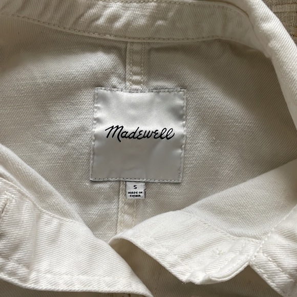 Madewell white chore coat - Picture 3 of 4